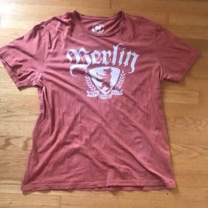 Lucky Brand Good Luck Originals Berlin Graphic Tee Size XL